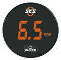 SKS Digitalmanometer 63mm für AIRMOTION 12.0 und AIR-X-PLORER DIGI 10.0, präzise bar/psi Anzeige, ideal für genaue Reifendruckmessung, schwarz, hochwertig verarbeitet