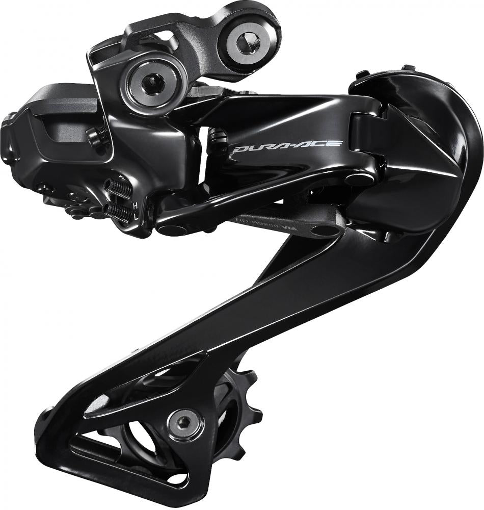 Shimano Dura-Ace RD-R9250 Di2 Schaltwerk 12-fach schwarz - 37 Zähne Gesamtkapazität - kabellos - integrierter Ladeanschluss