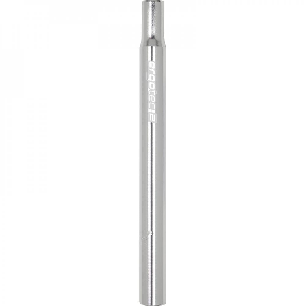 Ergotec Sattelstütze Alu Kerze 26,0 x 300 mm silber - CNC-gefräst, Safety Level 2