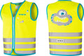 Wowow Sicherheitsweste Crazy Monster Jacket für Kinder Größe S gelb