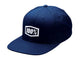 100% Icon AJ Fit Snapback Hat unis navy - stylische Cap in aktueller Generation