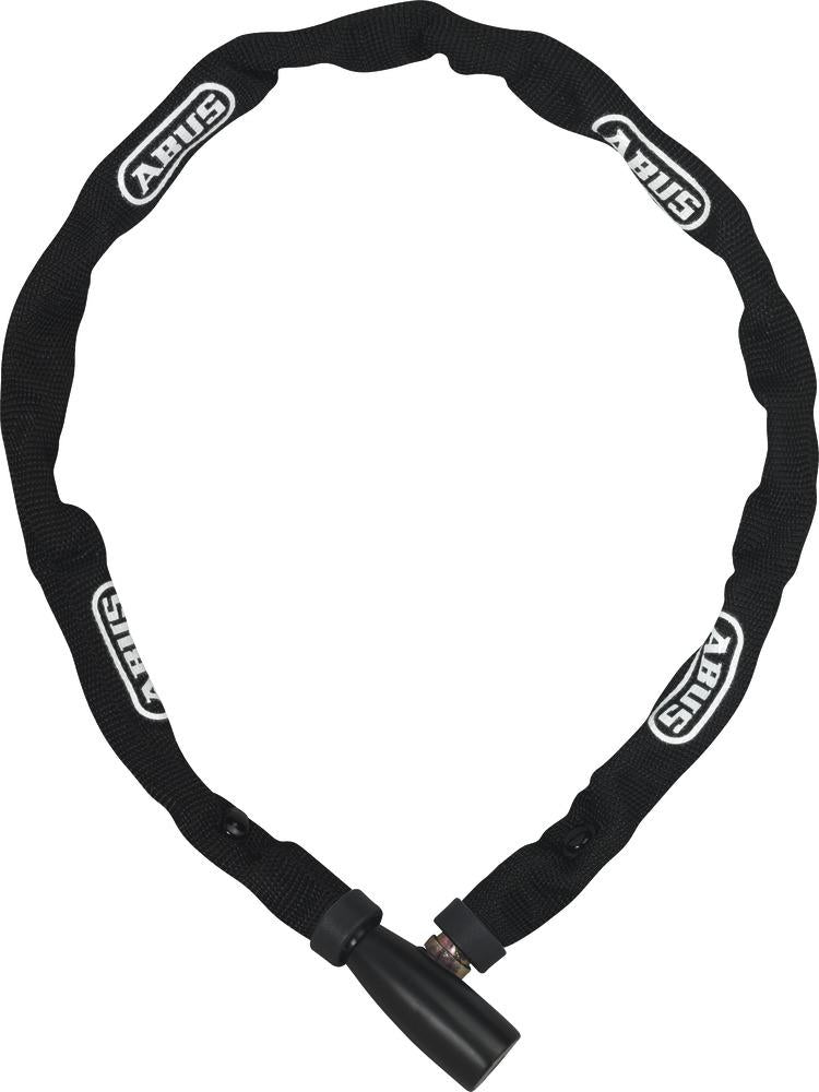 Abus Fahrrad-Kettenschloss 1500 Web, schwarz, 60 cm lang, 4 mm Gliederstärke.
