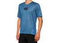 100% Airmatic Mesh Short Sleeve Jersey S Slate Blue - atmungsaktives MTB-Trikot
