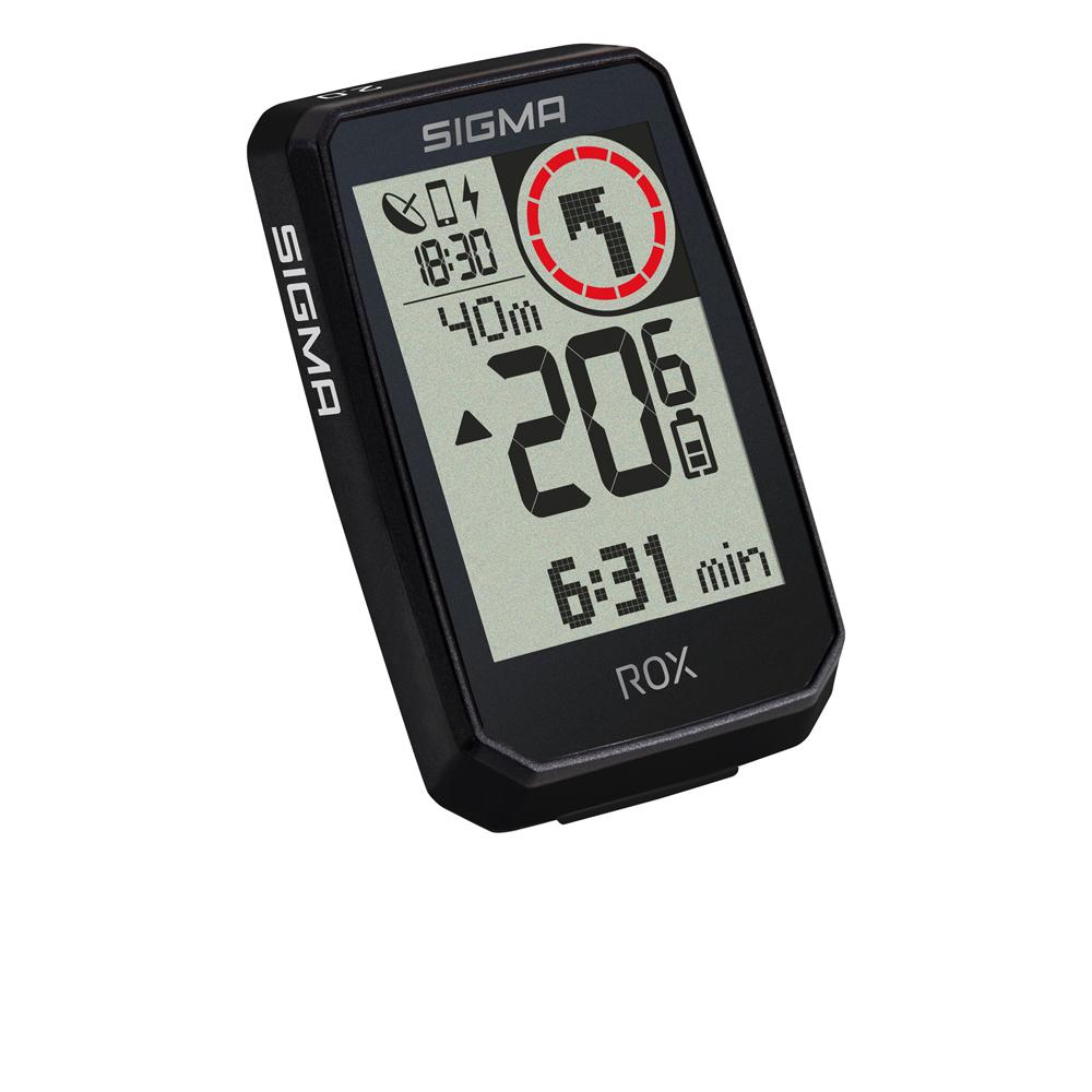Sigma Computer ROX 2.0 GPS Fahrradcomputer schwarz - 26 Stunden Akkulaufzeit - E-Bike-Ready - Fahrradcomputer & GPS - FahrradcomputerGPS