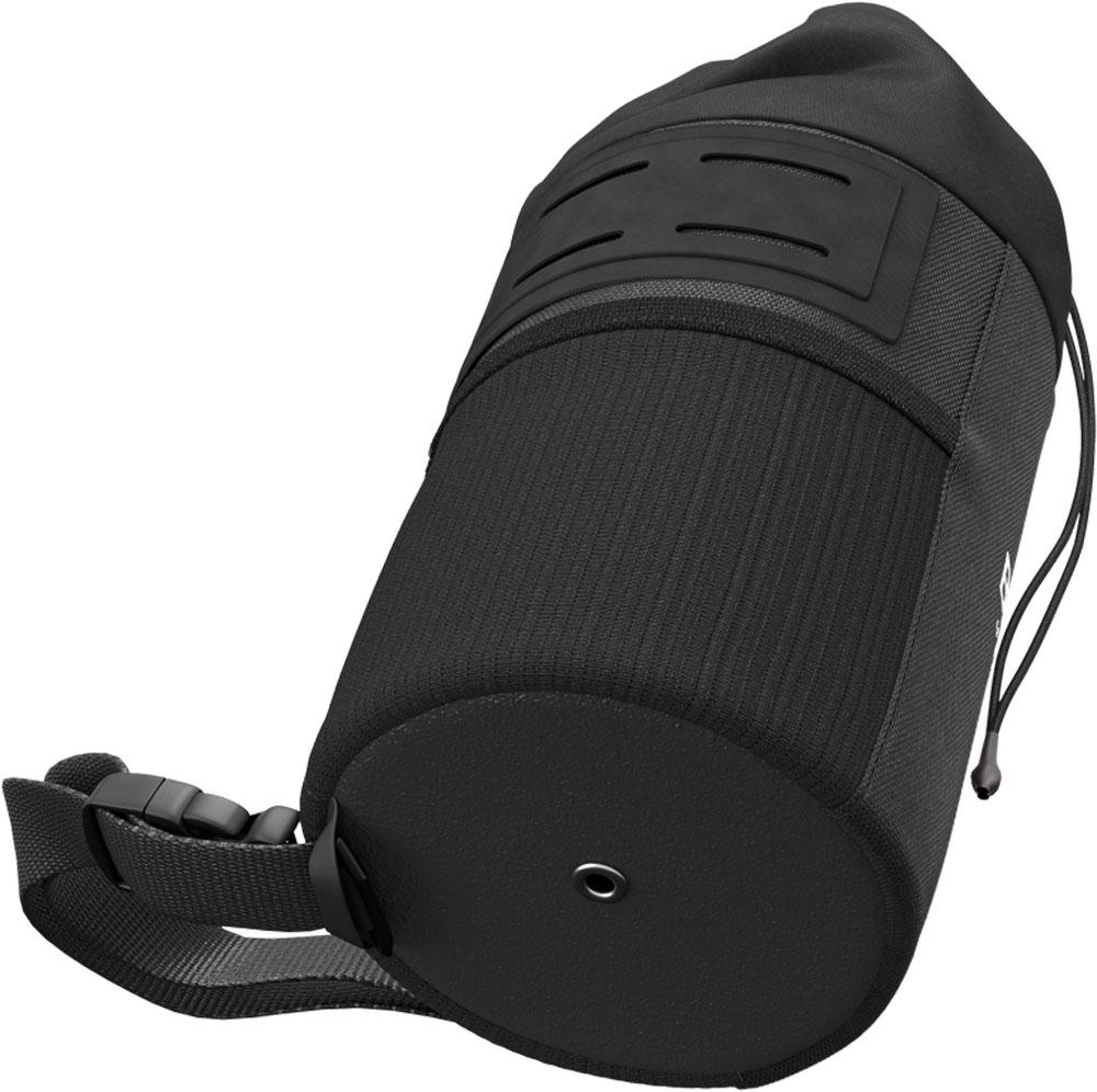 Brooks Scape Feed Pouch Black - Wasserdichte Lenkertasche 1,2 Liter Aus 600d Polyester Mit Hypalon-details - 100 G Leicht, 100x100x160 Mm