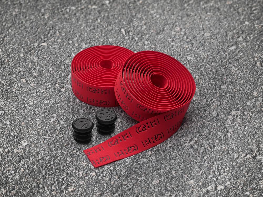PRO Lenkerband Peaked Performance, EVA, 2.5mm, 2,5 mm Stärke Schwarz-Rot - leichter Grip mit Komfort