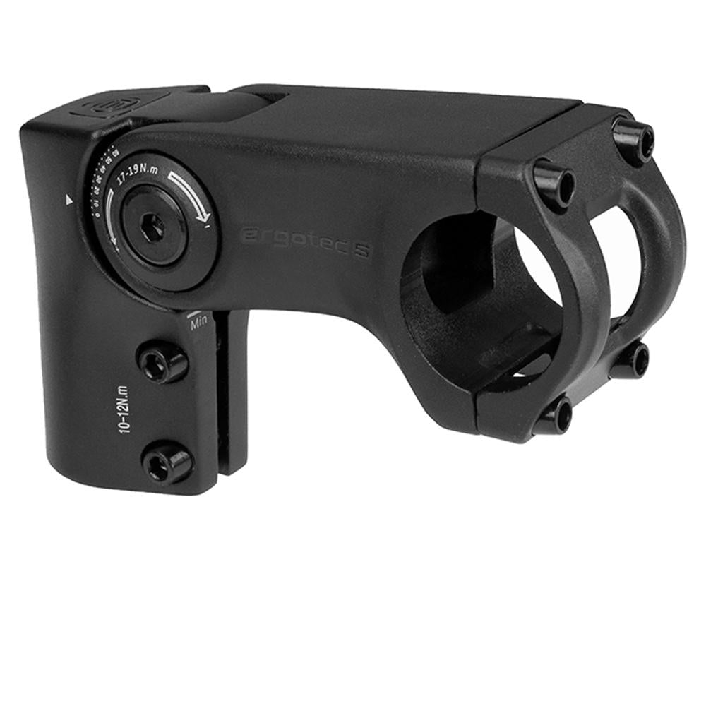 Humpert/Ergotec Vorbaulenkerkappe Ergotec Vorbau Sepia Ahead 50 winkelverstellbar 0-60° - Aluminium 6061 28 6 - 31 8 mm 110 mm Safety-Level 5 XL