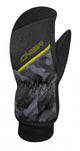 CHIBA Snow Flash Mitten - wasserdichte Winter-Fahrradhandschuhe, Größe 4, Tarn/neong
