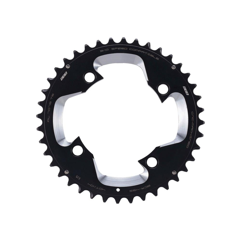 Bbb Kettenblatt Mtbgear Comp. 3x10 40t/104 Mm Anthrazit - Präziser Mtb-antrieb
