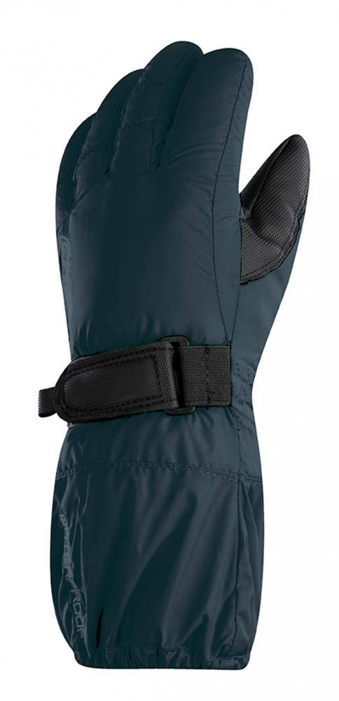 CHIBA Kids Allround Finger - wasserdichte Kinder-Radhandschuhe, Größe 6, schwarz