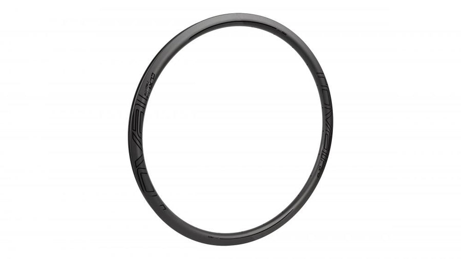 ROVAL CLX 32 Disc Felge - 24H Hinterrad - Satin Carbon/Gloss Black - Laufrad