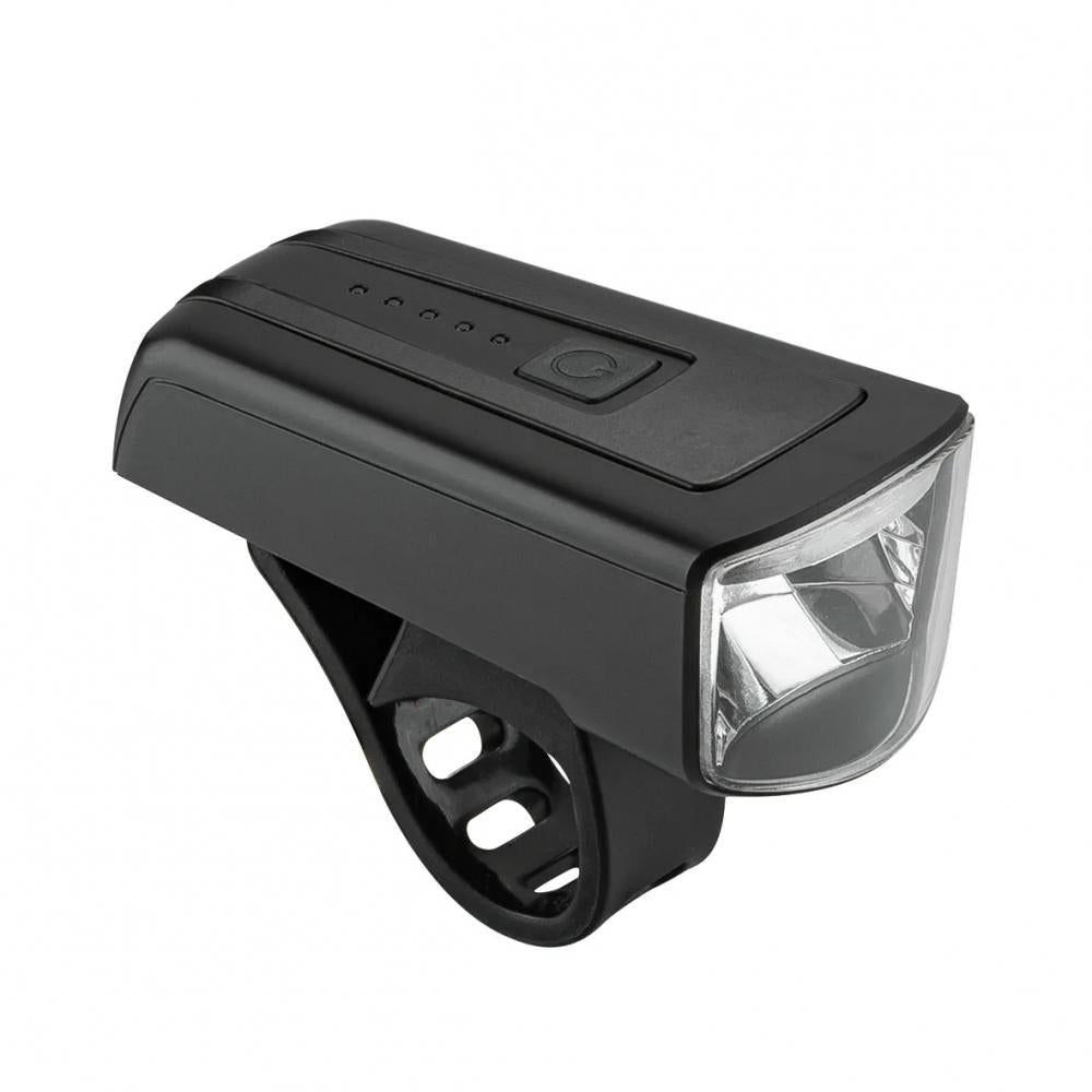 Axa DWN FRONT 70 Akku-LED-Scheinwerfer 70 Lux Schwarz - StVZO-zugelassen