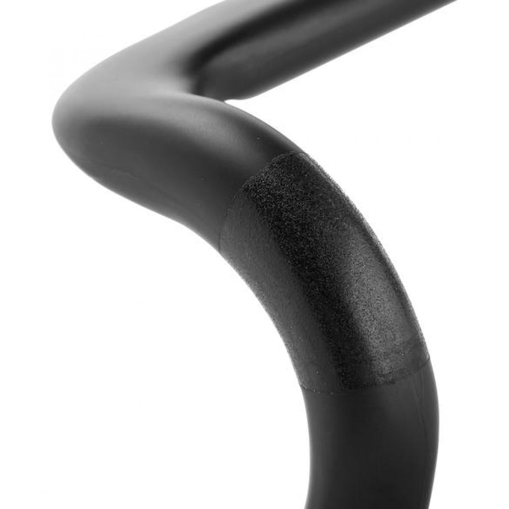 Procraft Lenker RR Ultimate 31,8 x 400 mm Schwarz - ergonomischer Carbon-Rennradlenker