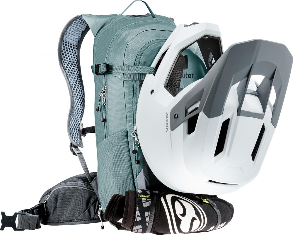 Deuter Compact 12+3 SL Fahrradrucksack 12-15 Liter - Damen MTB Rucksack mit Airstripes-Rückensystem