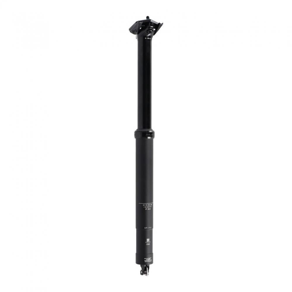 Schwarze XLC SP-T21 Dropper Post Teleskopstütze 30,9mm mit 150mm Hub und integrierter Kabelführung.