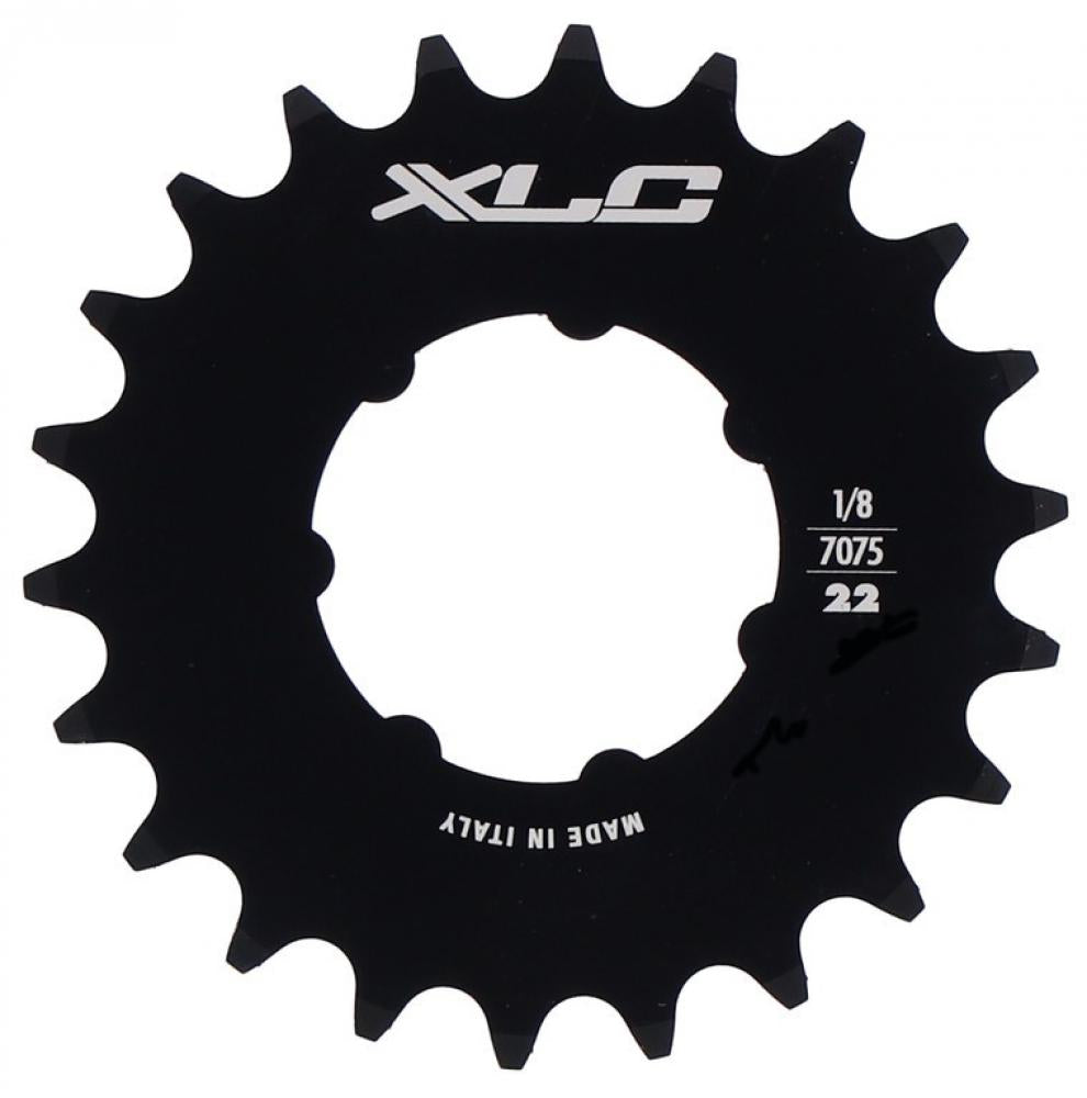 Single Speed Ritzel 1/8",22 Zähne Schwarz