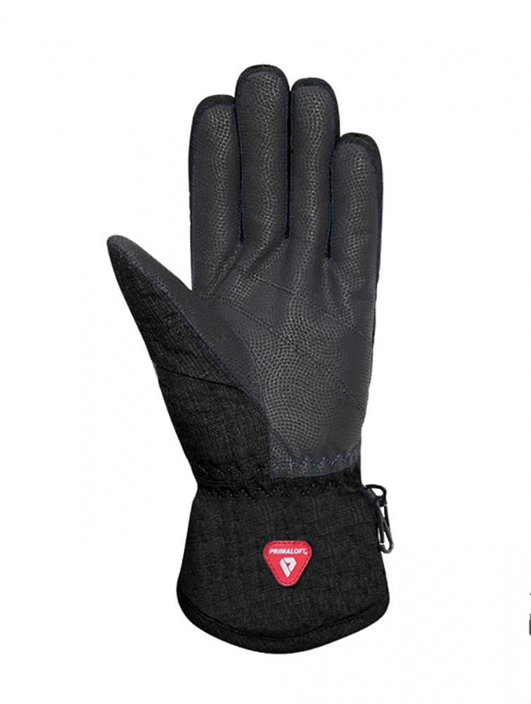 CHIBA Plus Finger - wasserdichte Winter-Radhandschuhe schwarz, Größe 9