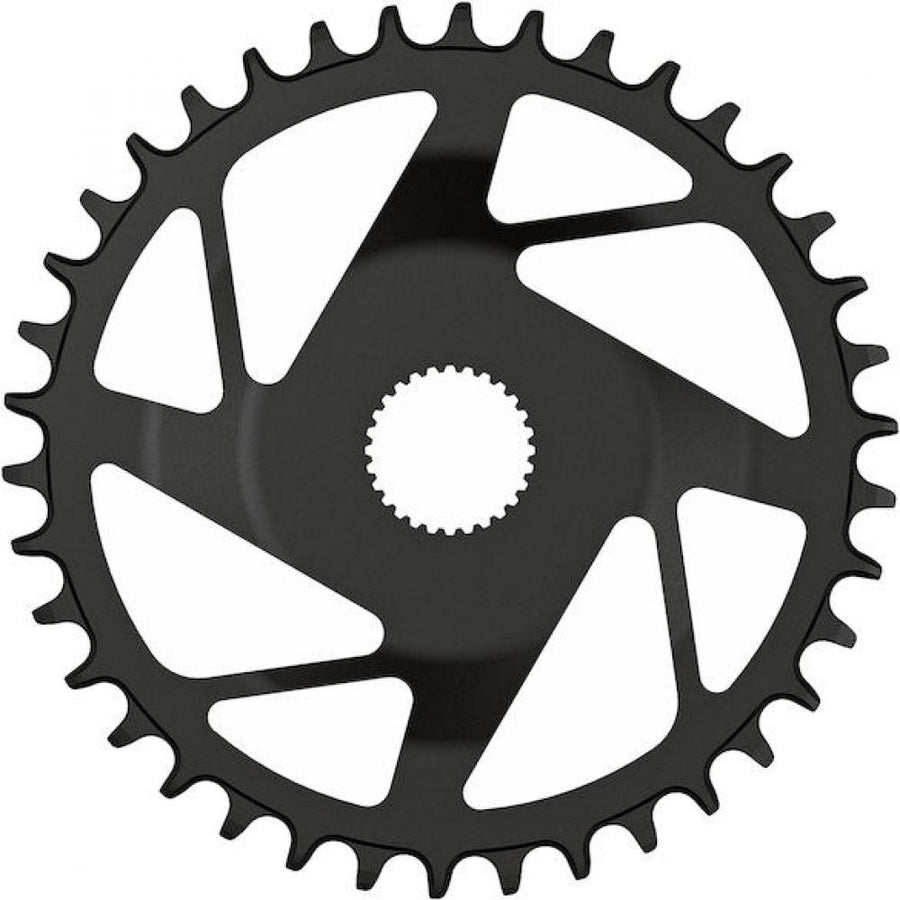 FSA Kettenblatt E-Bike Megatooth Direct Mount 36 T Schwarz - maximale Kettenführung für Bosch Gen4