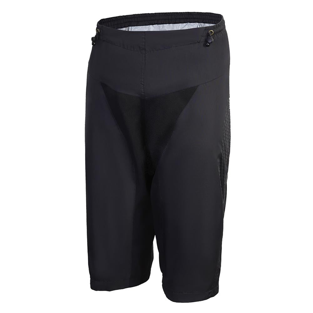 CHIBA Regenhose kurz - wasserdicht, winddicht, atmungsaktiv, schwarz, XXL