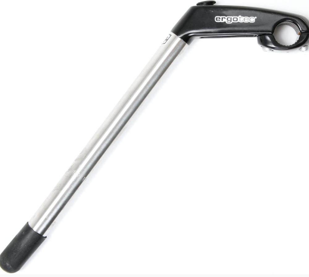 Ergotec Eagle 2 Tube Vorbau 25,4 mm - 80 mm, silber, Safety Level 2, Schaftvorbau mit 35° Neigung