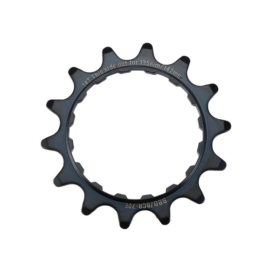 BBB Cycling BBB E-Bike Sprocket 14 Teeth 14 schwarz - robuster E-Bike-Zahnkranz für präzisen Antrieb