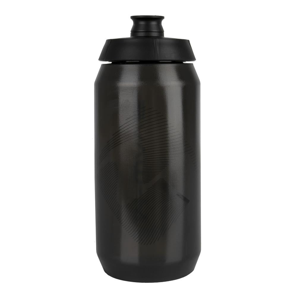M-WAVE Trinkflasche PBO 550 Kunststoff-Flasche 550 ml, schwarz/schwarz