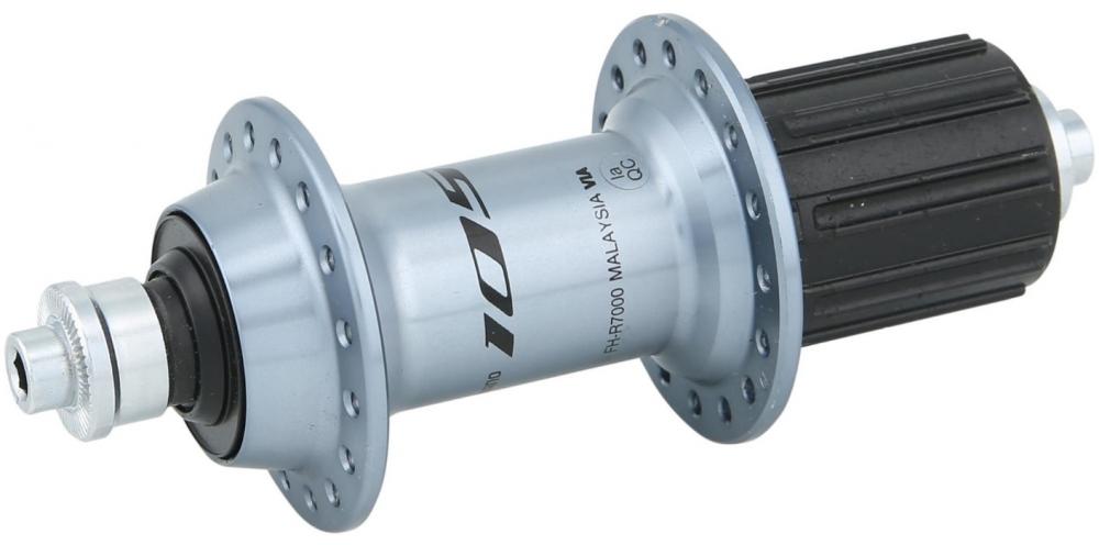 Hinterradnabe 105 Fh-r7000 32 Loch Schnellspanner Silber