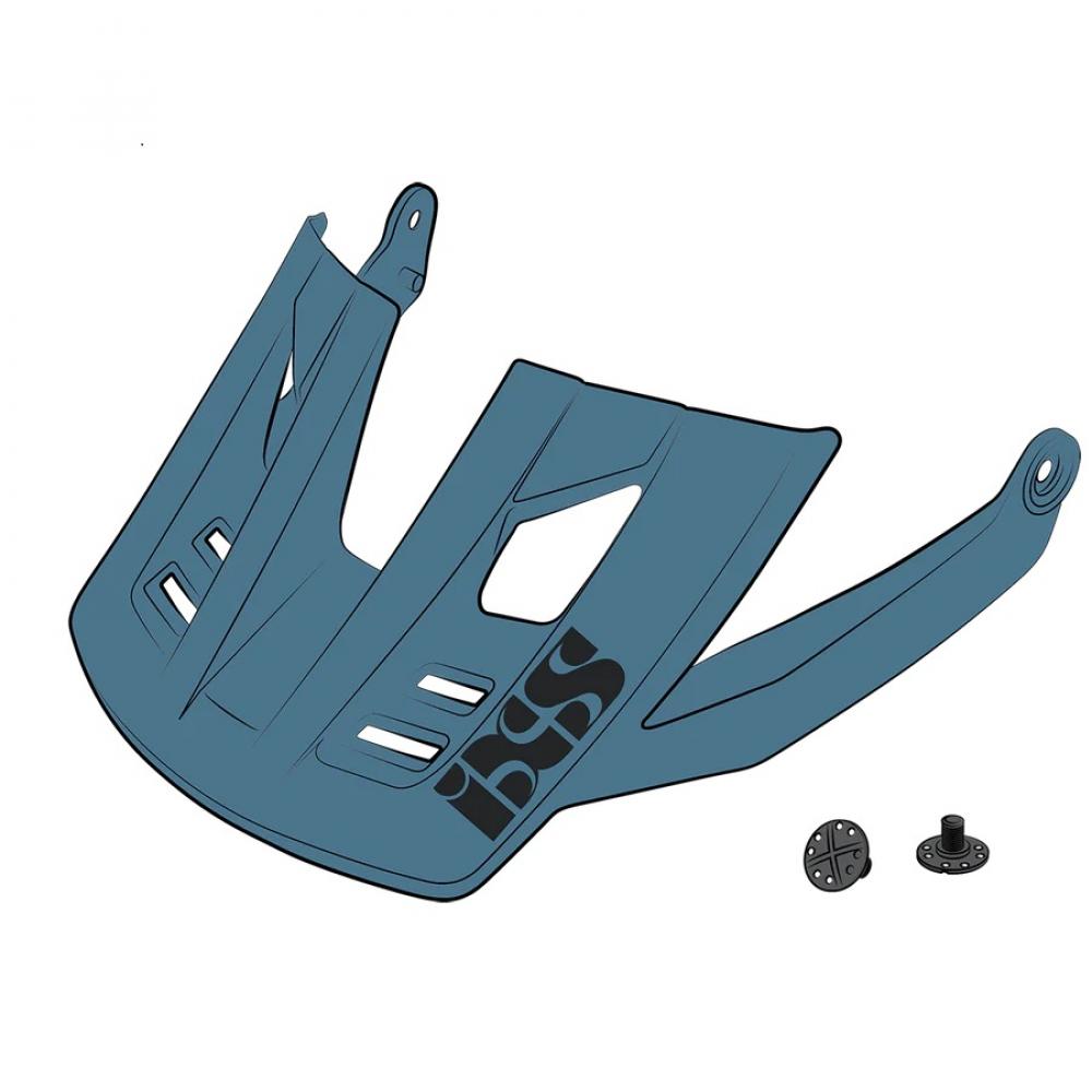 Ixs Visor + Pins Trigger Ff M/l Ocean - Ersatzvisier Für Optimalen Schutz