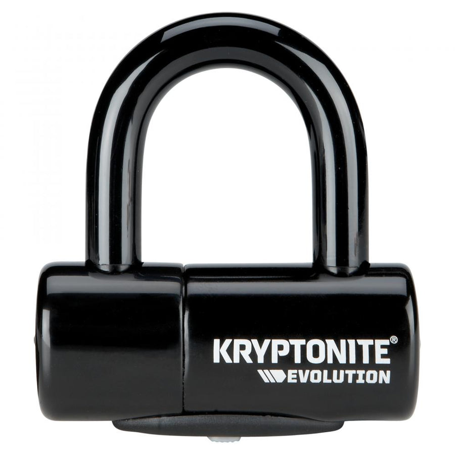 Kryptonite Evolution Bremsscheibenschloss schwarz, 14mm Bügel, robustes Schloss für Fahrrad- & Motorradsicherheit.