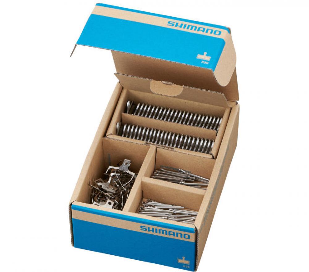SHIMANO 25 Paar Werkstattpackung Scheibenbremsbelag G05S-RX Resin - leise, starke Bremsleistung