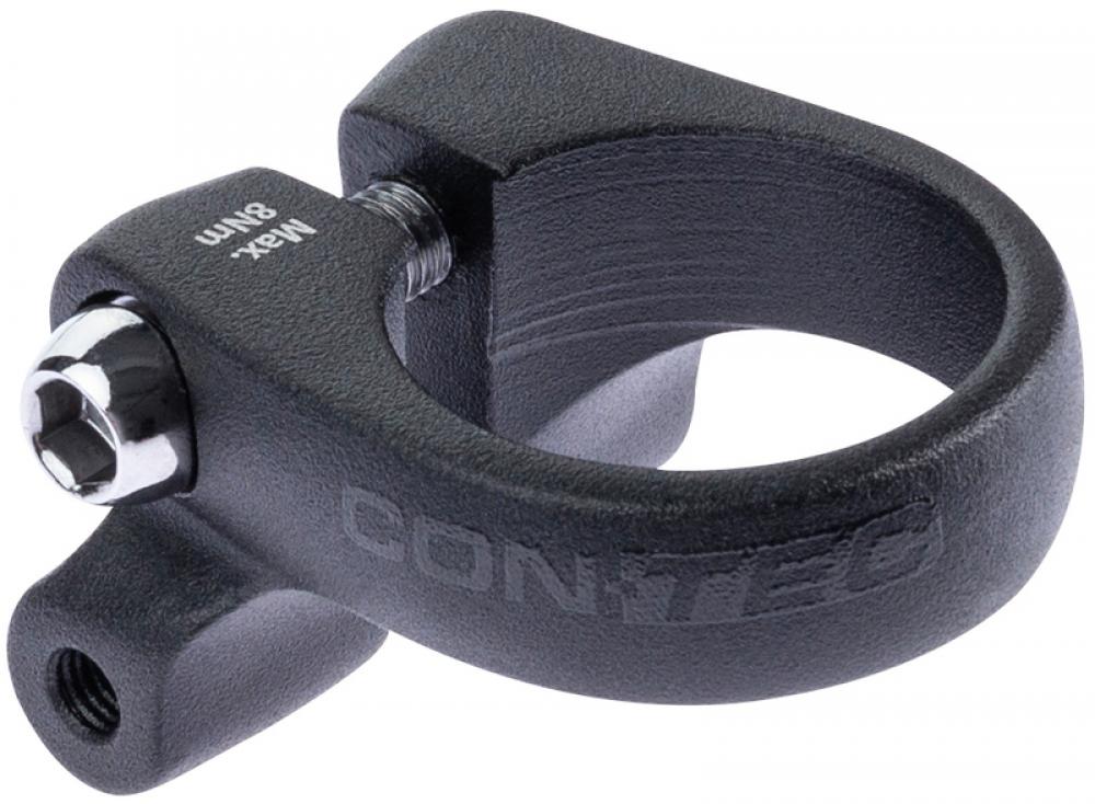 CONTEC SATTELKLEMMSCHELLE RACK SUPPORT 34,9MM SCHW