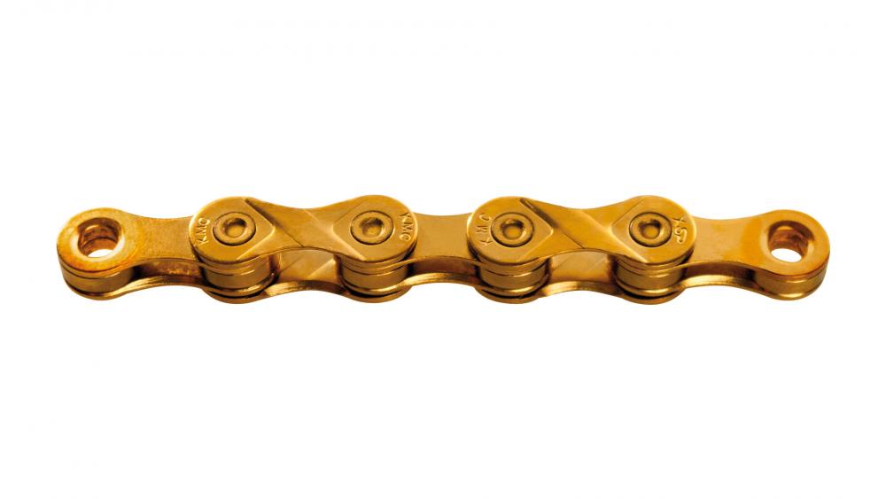 Kette X9 Ti-n 1/2 X 11/128 Zoll 114 Glieder Gold 9-fach