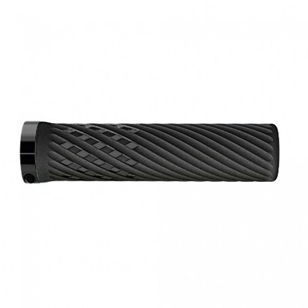 Herrmans Lenkergriffe Luna Lock 130/90mm, Ø 22mm, schwarz, Paar