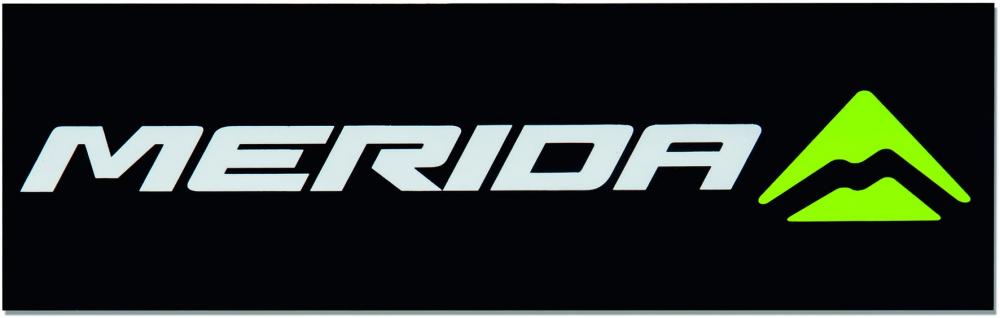 Merida Aufkleber MERIDA Logo schwarz 15 x 4,7 cm Schwarz - stilvolles Bike-Tuning