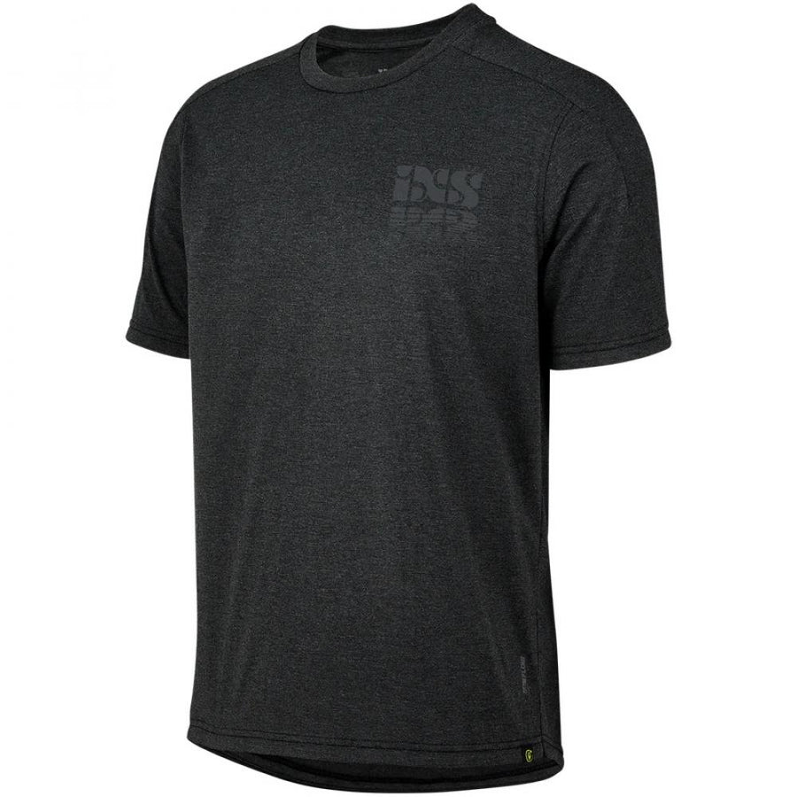 IXS Sports Division iXS Flow Kids Mirror Tech Tee KS black - funktionelles Kinder-Bikeshirt