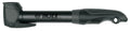 SKS Minipumpe Injex T-Zoom Black - 256mm, Multi Valve Head, Teleskop-Funktion, bis 10 bar, ergonomischer T-Griff, inkl. Halter