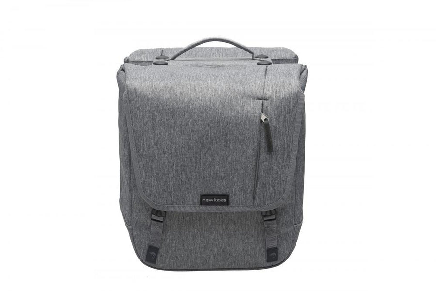 New Looxs Doppeltasche Nova Double Racktime grey 35x35x15 cm 32l