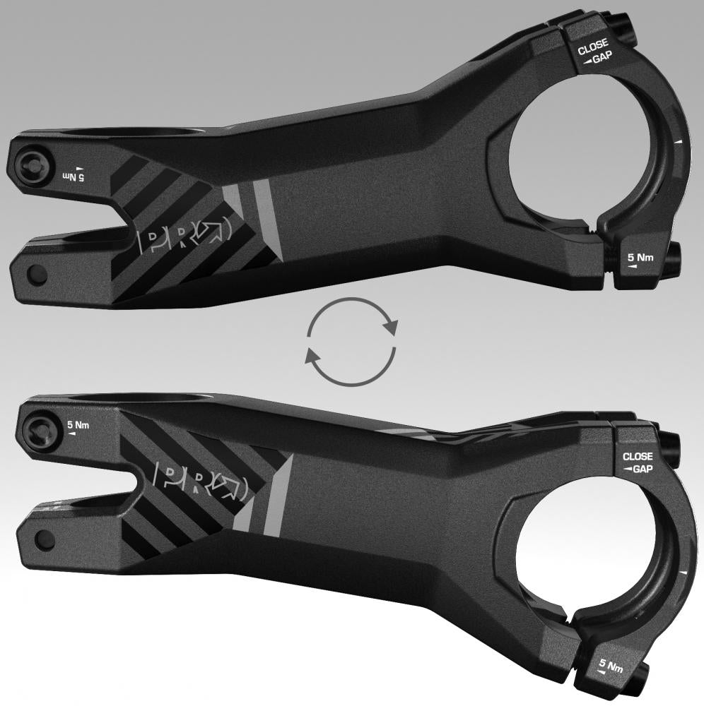PRO Vorbau Discover Aero L Schwarz - kurzer Gravel-Vorbau für Kontrolle & Aerodynamik