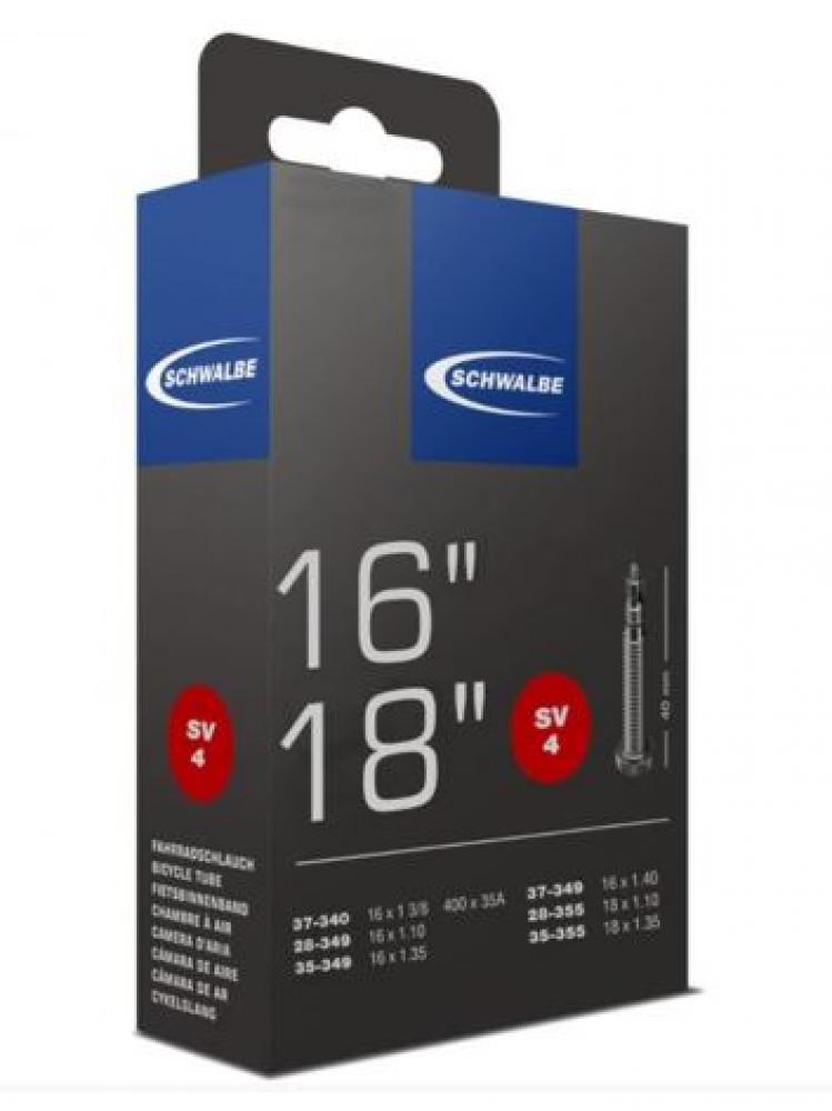 Schwalbe 2x Schlauch SV4 16/18x1 1/8-1 3/8