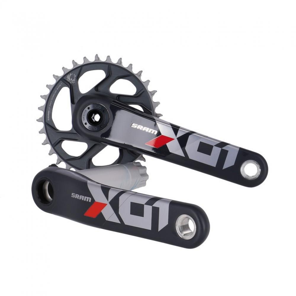 X01 Eagle Dub Kurbelgarnitur 170mm 32t Rot - Leichte Carbon-power Für 1x12 Mtb-drivetrains