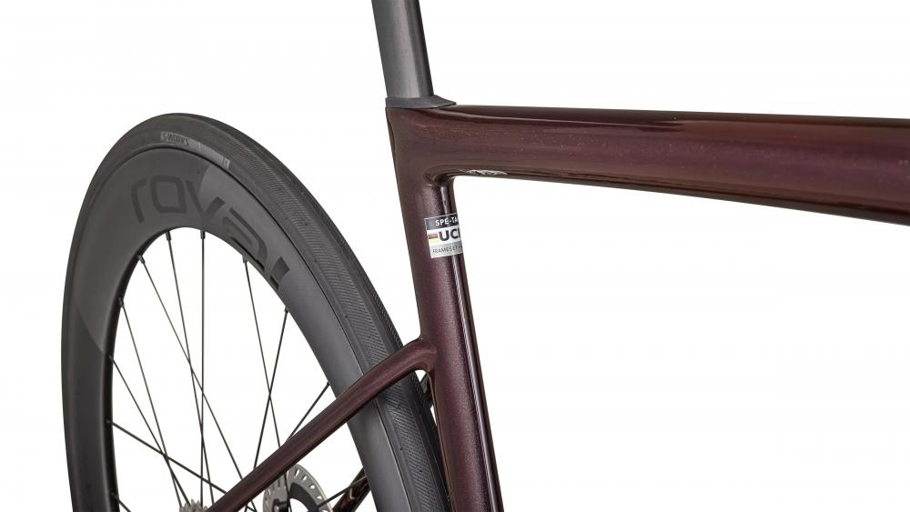 Specialized Tarmac SL8 SW Di2 Rennrad - Satin Metallic/Red Pearl/Metallic White Silver - Rahmengröße 44 - Unbekannt