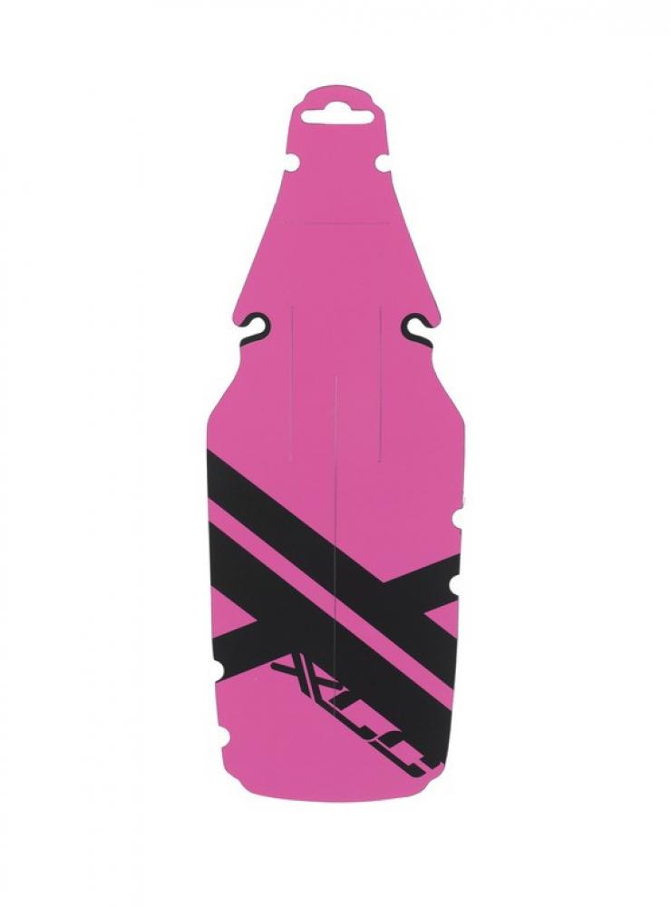 Pinkes XLC Mini Schutzblech MG-C32 HR XL für Fahrräder mit XLC Logo.