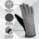 Valkental Handschuhe GloRider V2 Flex wasserfester Übergangshandschuh mit Grip XL grau