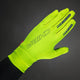 CHIBA Thermofleece - Radhandschuhe neongelb XL mit Touchfunktion