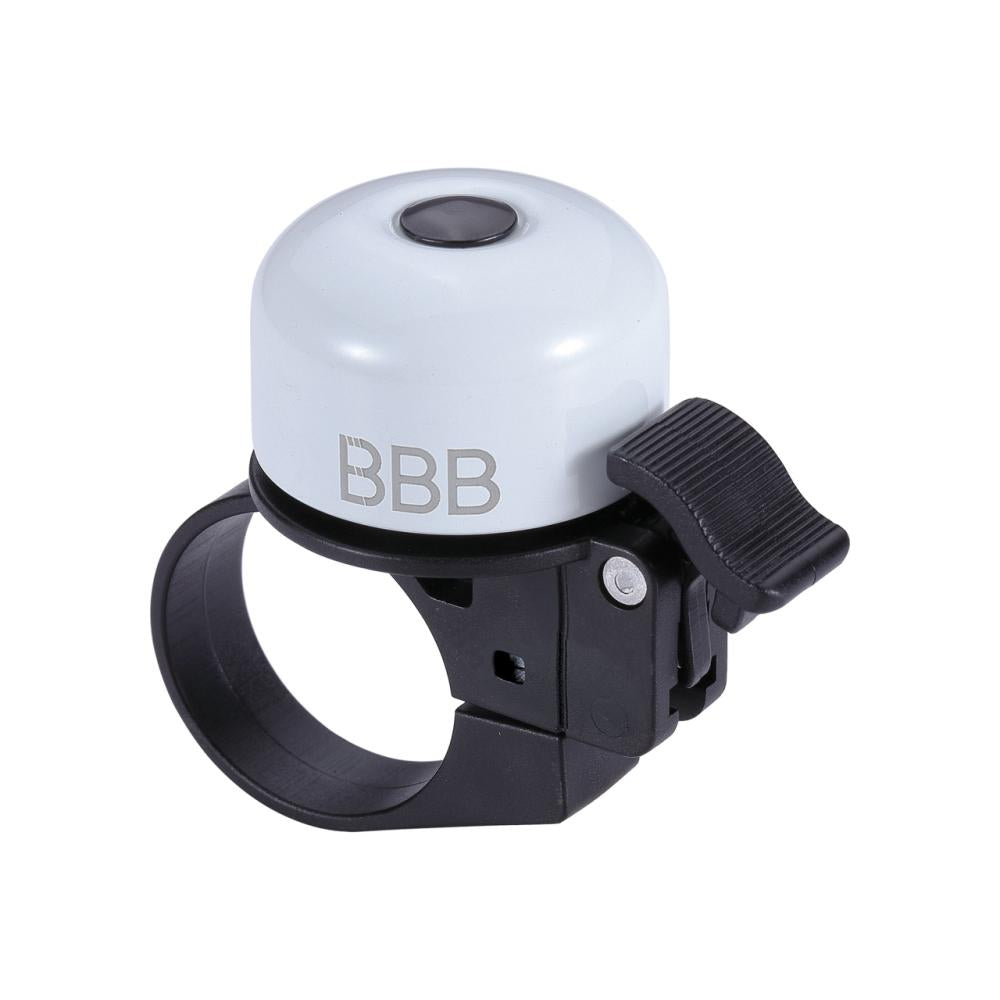 Bbb Klingel Loud&clear 31.8 - 31 Weis - Laute, Klare Fahrradklingel Für Mehr Sicherheit