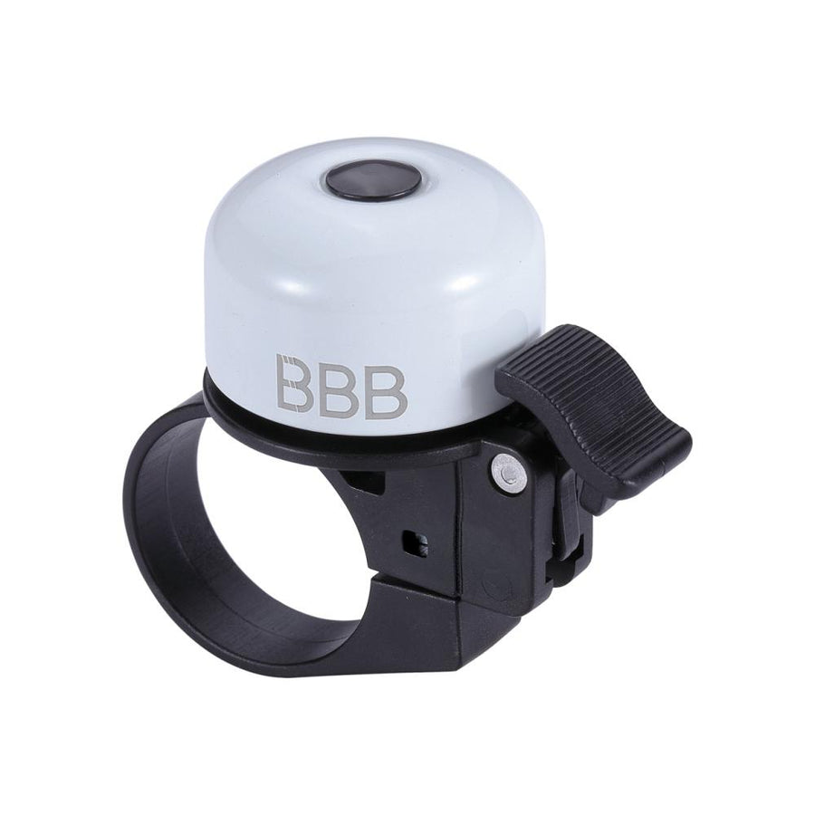 BBB Cycling BBB Klingel Loud&Clear 31.8 - 31 weis - laute, klare Fahrradklingel für mehr Sicherheit