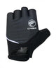 CHIBA Sport - Fahrradhandschuhe kurzfinger, dunkelgrau, Größe L