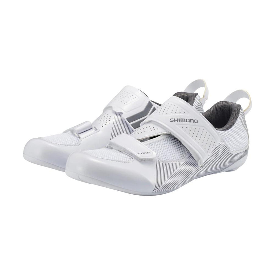 SHIMANO Fahrradschuhe TR501 Herren/Damen Road SPD-SL, Größe 41, Weiß