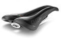 Schwarzer Selle SMP Well Gel Unisex Fahrradsattel 280x144mm