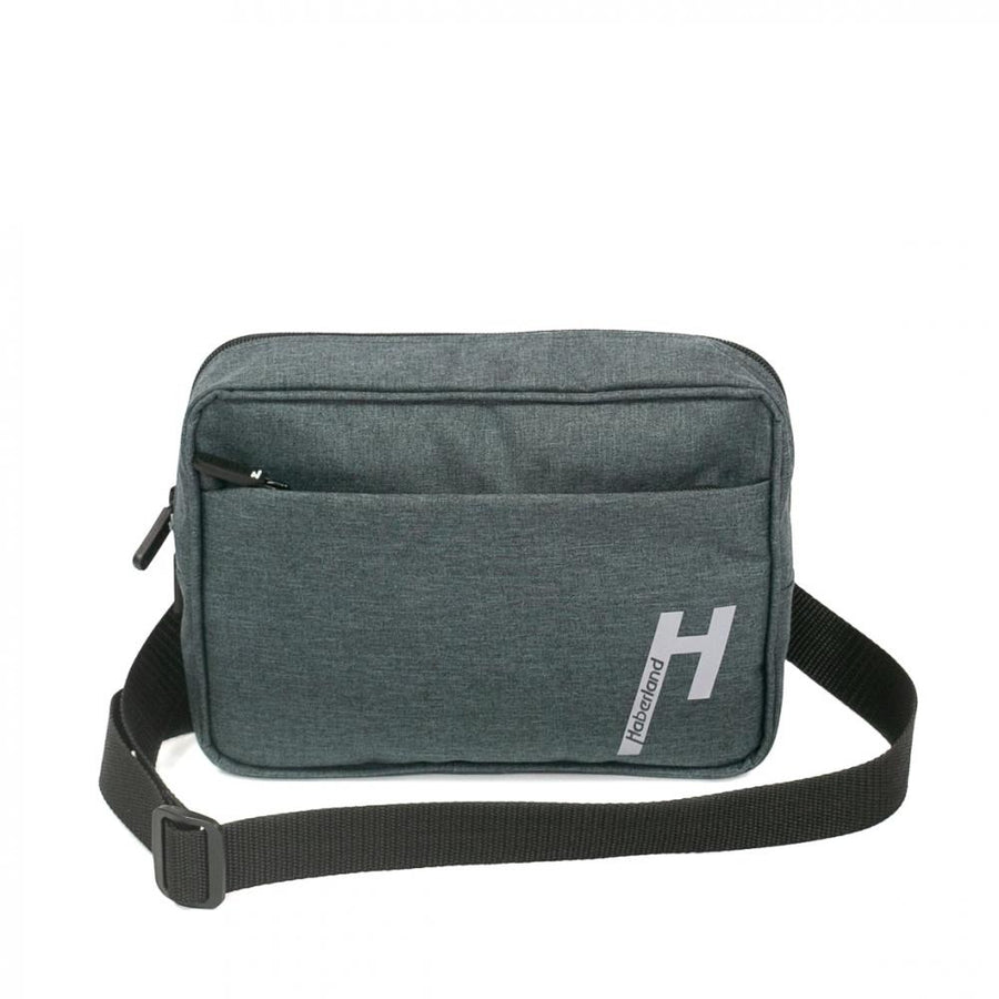 Haberland Lenkertasche Lifestyle 4 nature anthrazit/reflex - nachhaltige Lenkertasche mit KLICKfix